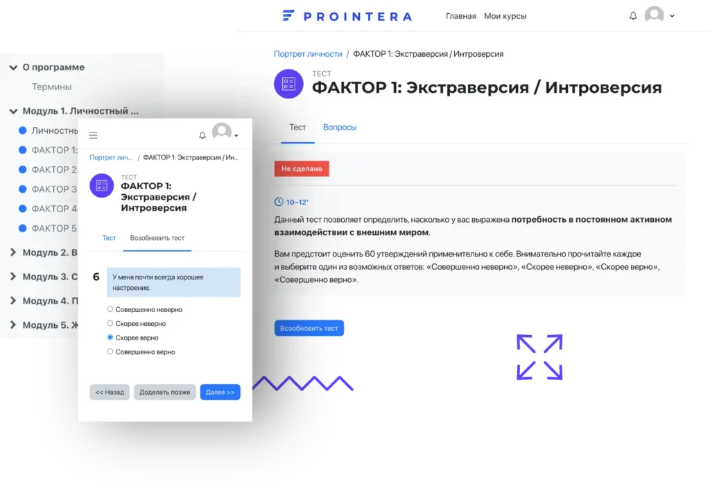 тестирование личности